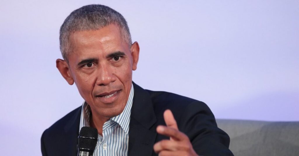 El expresidente de Estados Unidos. Barack Obama.