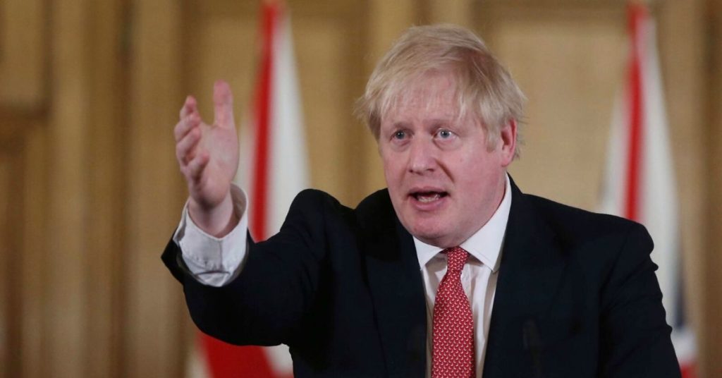 Coronavirus Boris Johnson