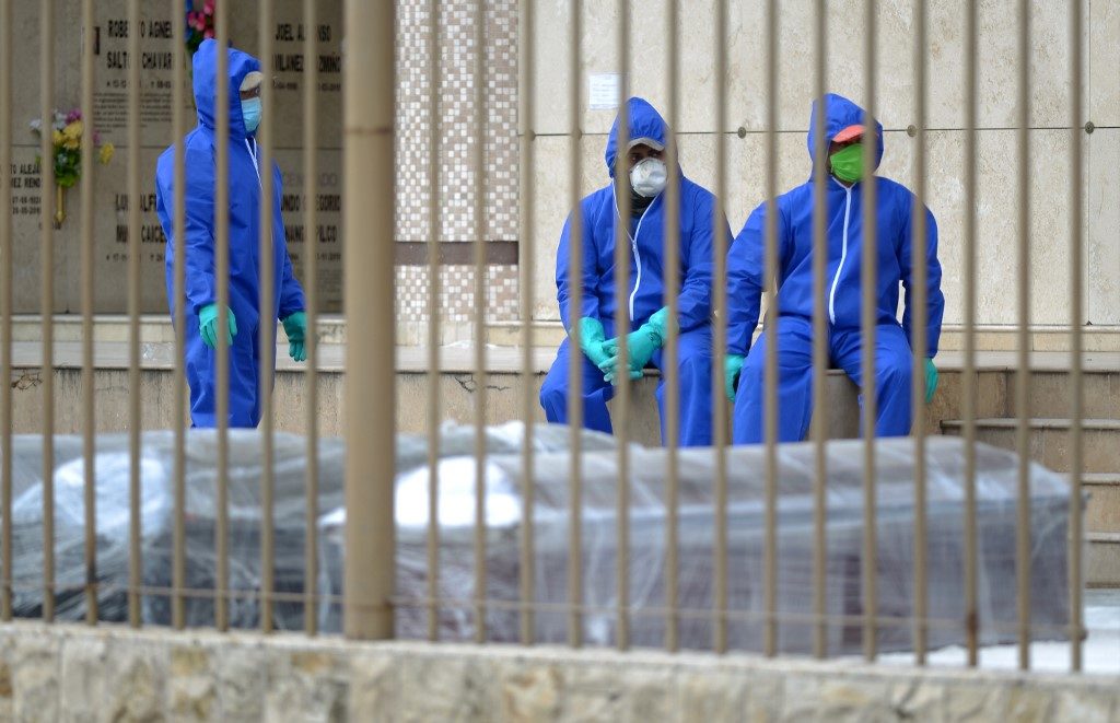 Muertos de coronavirus en Ecuador