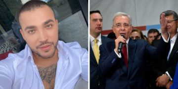 Jessi Uribe y Álvaro Uribe