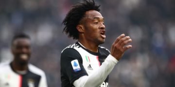 Juan Guillermo Cuadrado se goza el regreso a entrenamientos de la Juve junto a "los panitas"