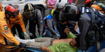 Paramédicos motorizados Venezuela