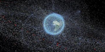La basura espacial
