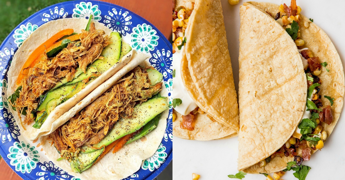 Aprende a preparar burritos gluten free con pechuga de pollo