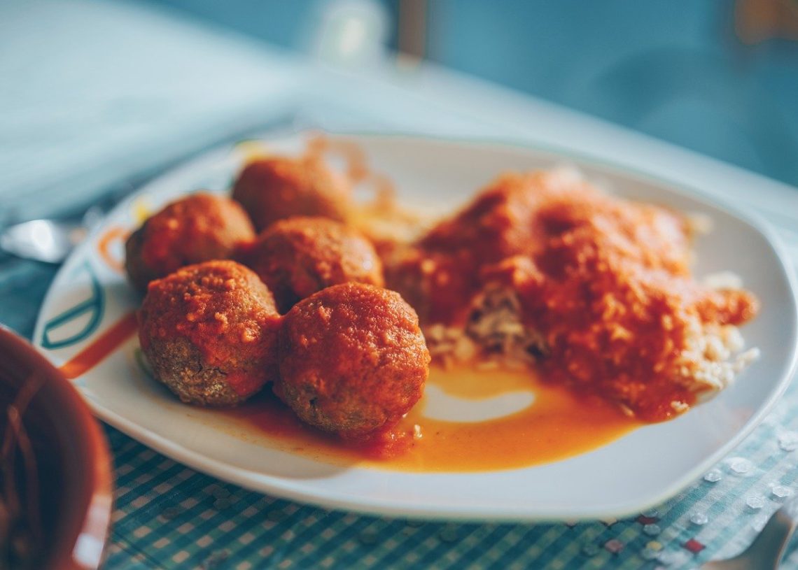 Receta de albóndigas a la italiana, son perfectas para tus cenas sanas