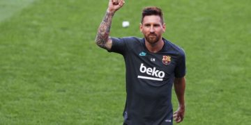 Messi de vuelta en las redes