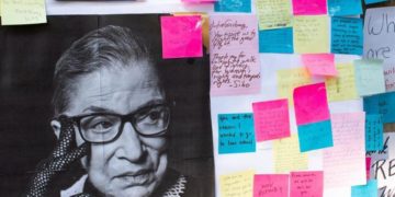 Ruth Bader Ginsburg.