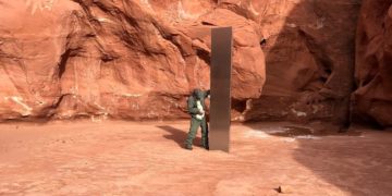 Misterioso monolito desapareció