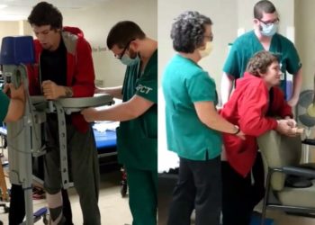 Joven que pensó que no volvería a caminar protagoniza conmovedora propuesta de matrimonio