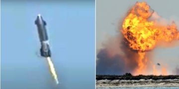 Nave espacial de SpaceX explota en prueba de aterrizaje
