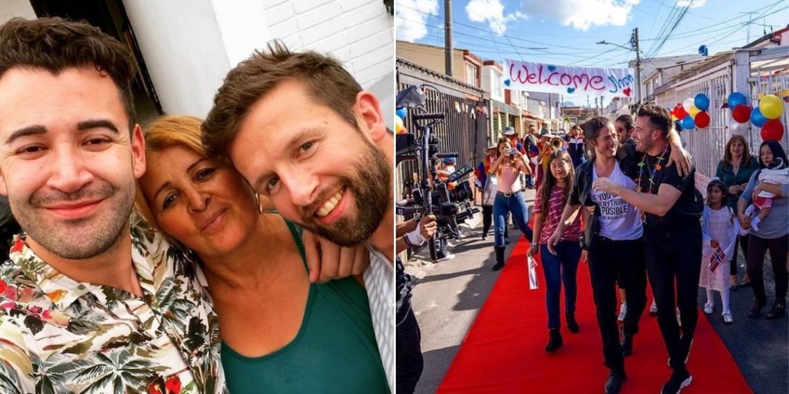 Jhonatan Jiménez y el reencuentro con su familia