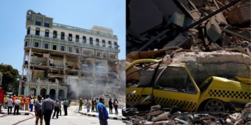 Explosión en hotel cubano